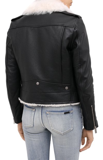 Кожаная куртка SAINT LAURENT, арт. 633866/YCDD2, фото 4