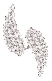 Кольцо MESSIKA бесцветного цвета по цене 4056000 руб., арт. 05841-WG, фото 1 Кольцо MESSIKA, арт. 05841-WG, фото 1