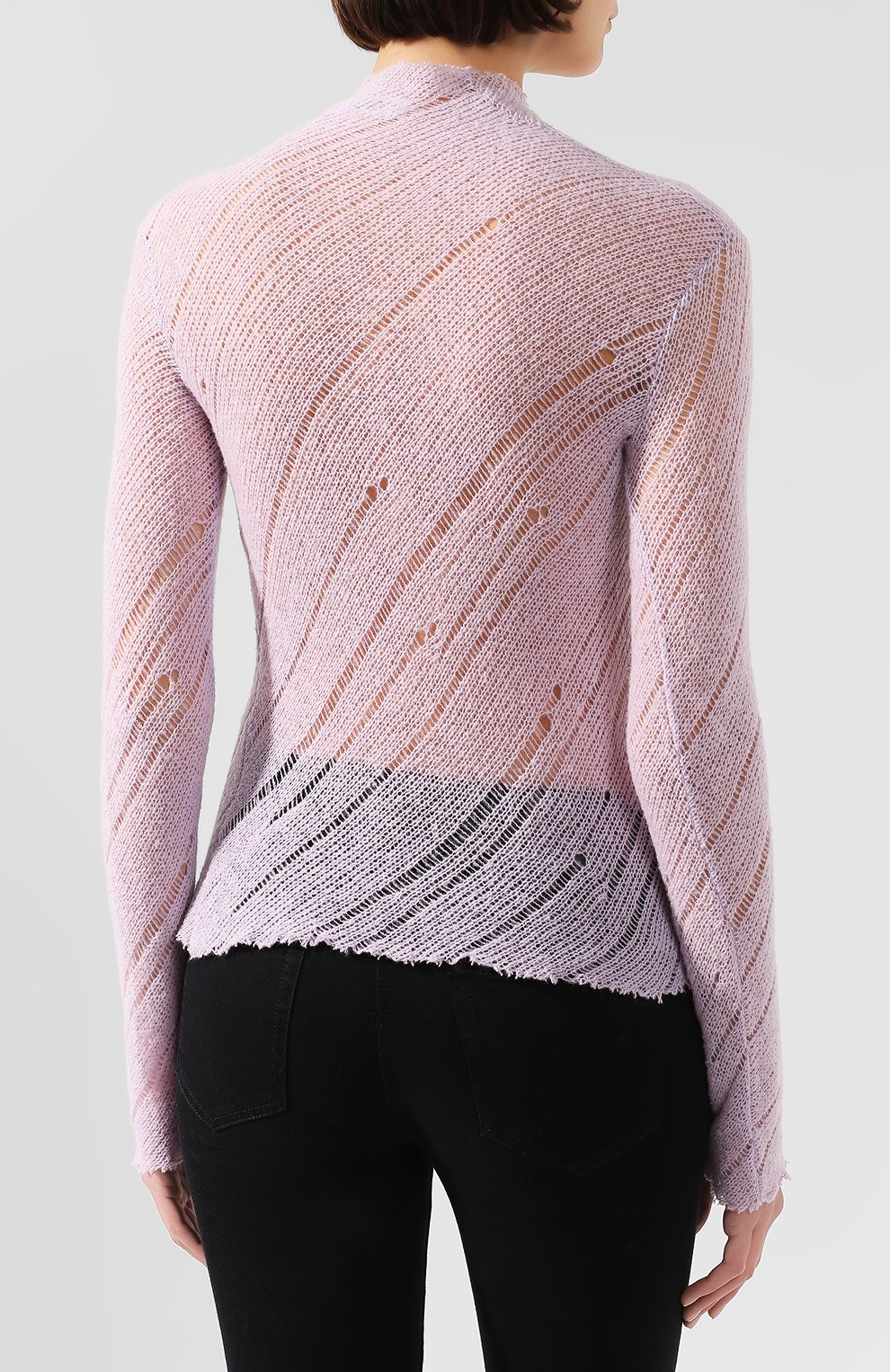 Водолазка PHILOSOPHY DI LORENZO SERAFINI сиреневого цвета по цене 41350 руб., арт. A0901/7102, фото 4 Водолазка PHILOSOPHY DI LORENZO SERAFINI, арт. A0901/7102, фото 4