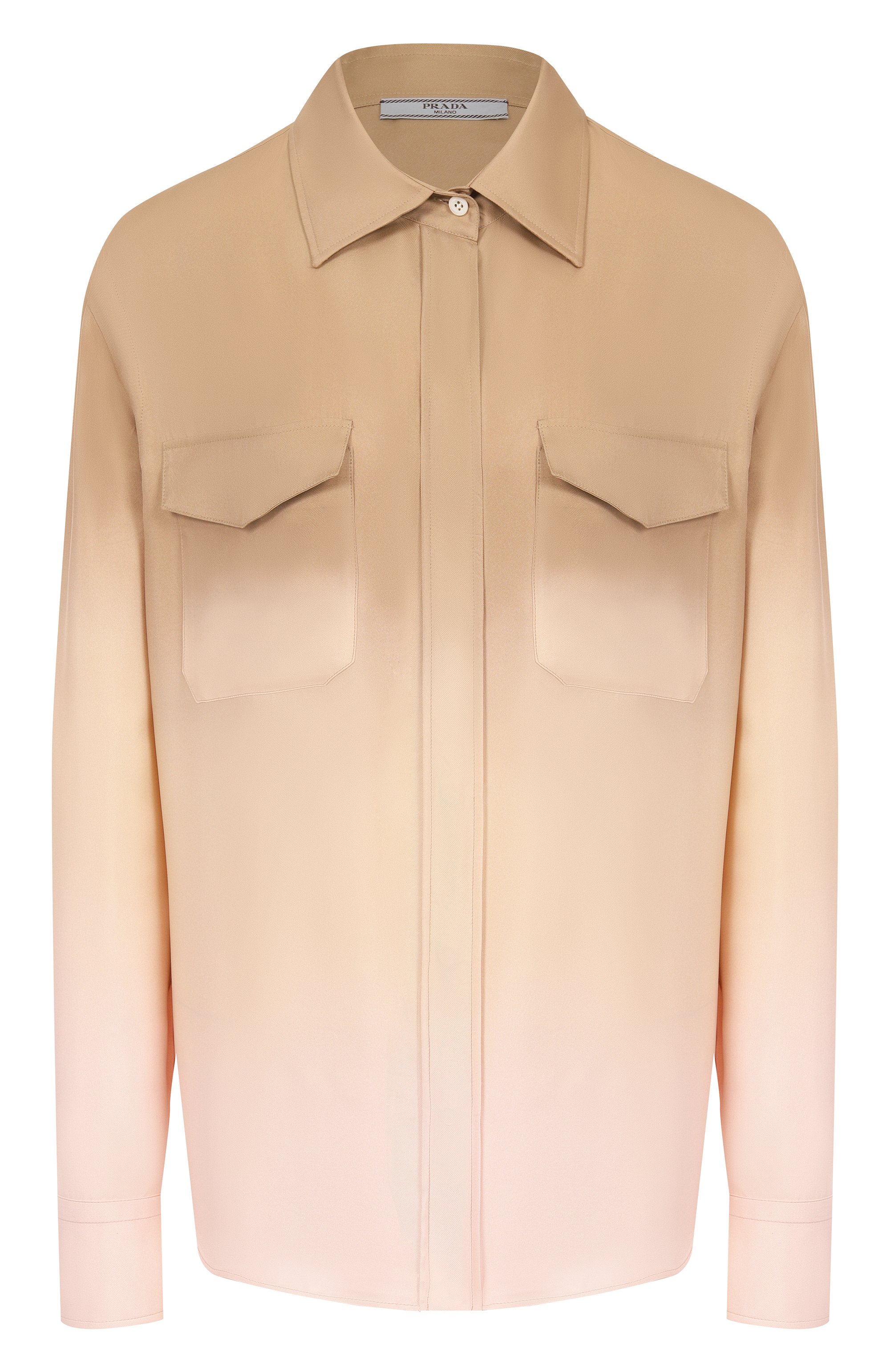 Шелковая рубашка PRADA, арт. P413H/14J3, фото 1