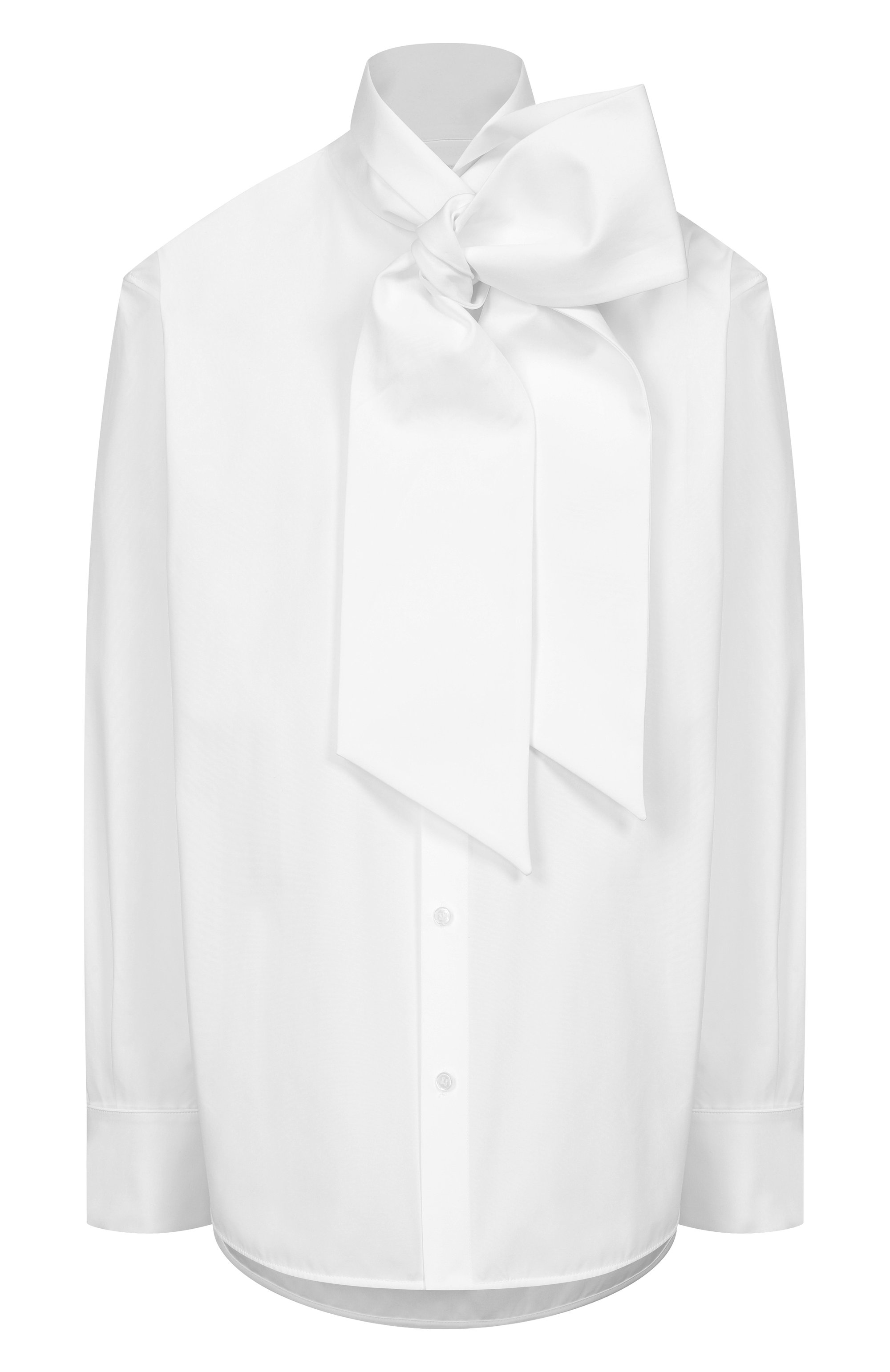 Хлопковая рубашка SAINT LAURENT, арт. 865302/Y1H48, фото 1