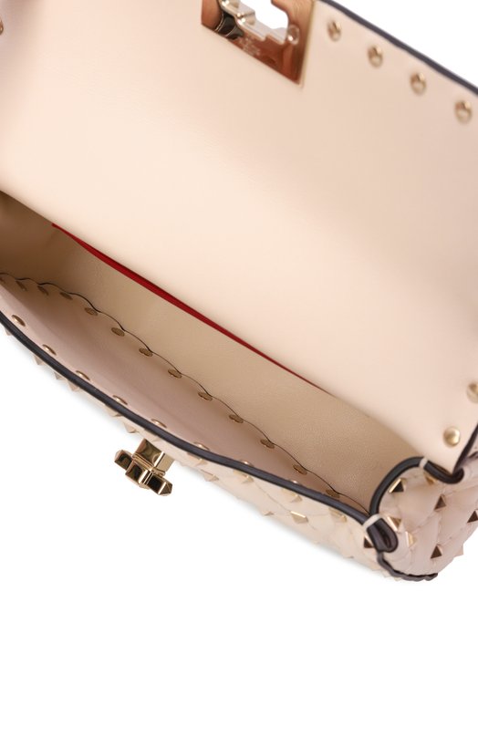 Сумка Rockstud Spike small Valentino 8W2B0123/NAP Кремовый  8W2B0123/NAP Фото 5