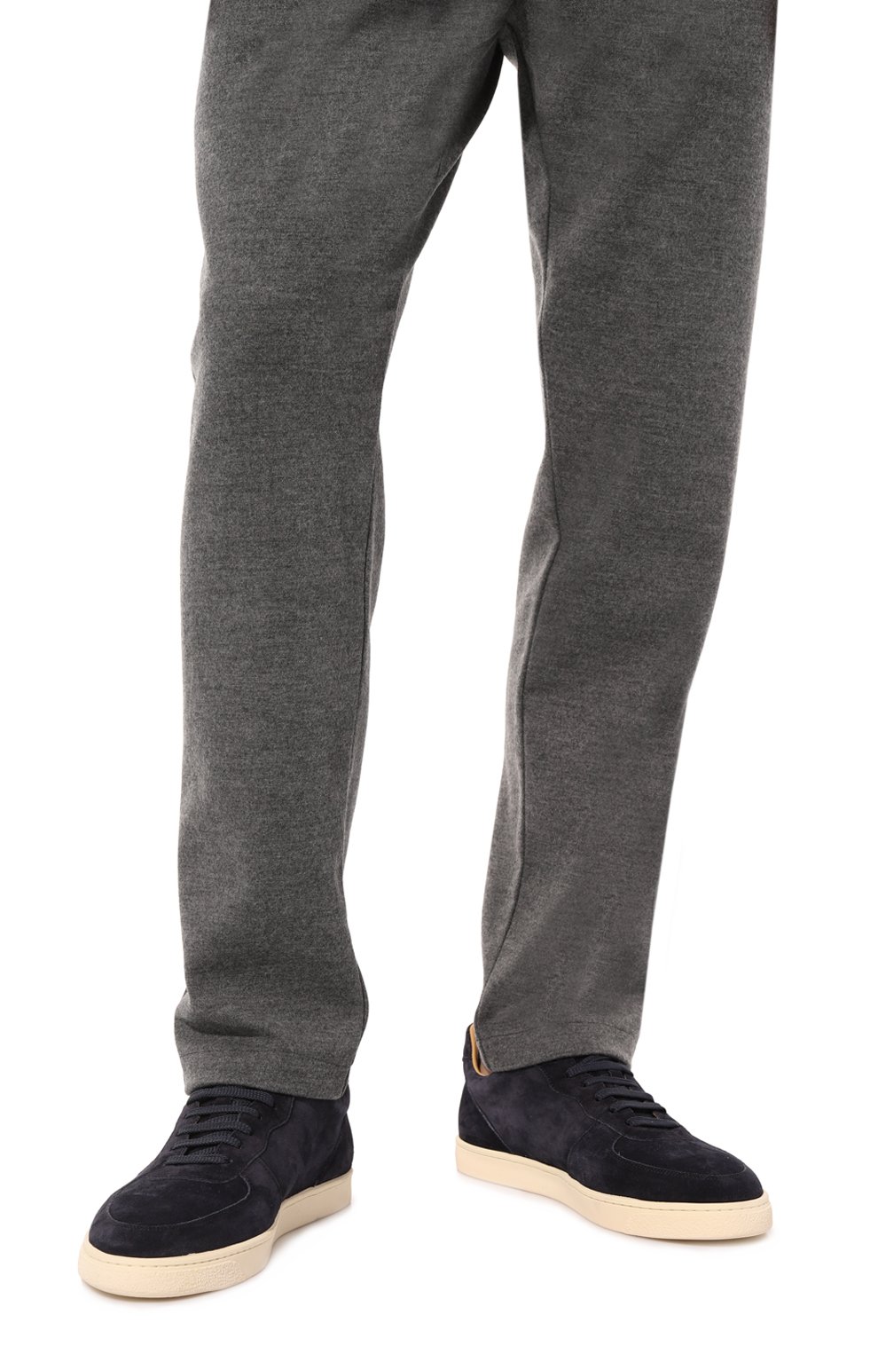 Замшевые кеды BRUNELLO CUCINELLI, арт. MZUSIB2057, фото 3