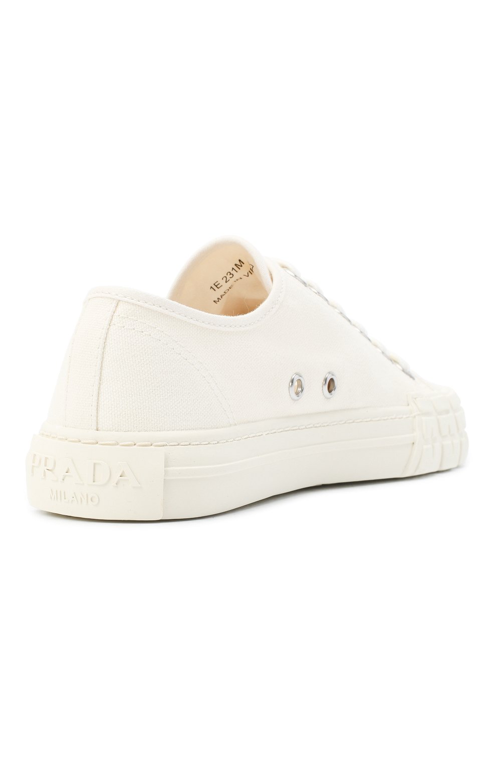 Текстильные кеды PRADA, арт. 1E231M-2OFZ-F0304-035, фото 3