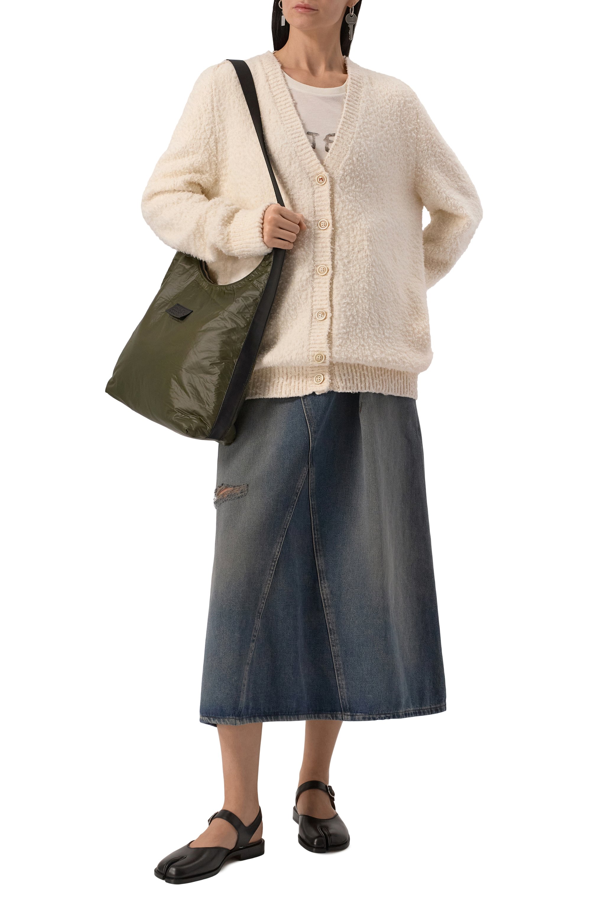 Хлопковый кардиган MAISON MARGIELA, арт. SI0GP0002/S17664, фото 6