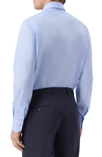 Хлопковая сорочка KITON, арт. UCCH06601, фото 4