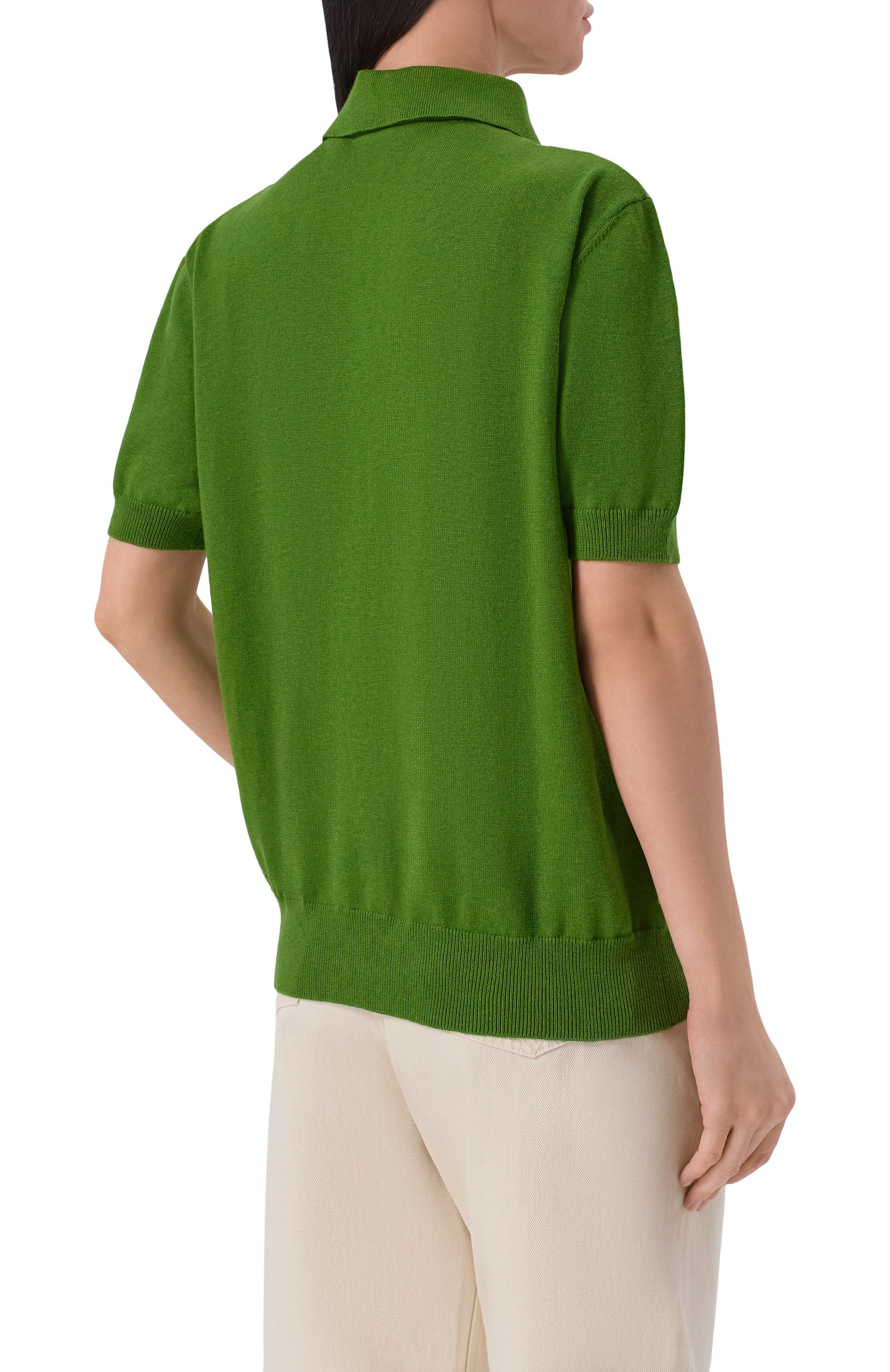 Поло из хлопка и кашемира ADDICTED, арт. AD2601, фото 4