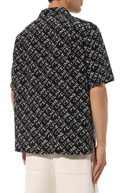 Шелковая рубашка CELINE, арт. 2C946/748T, фото 4