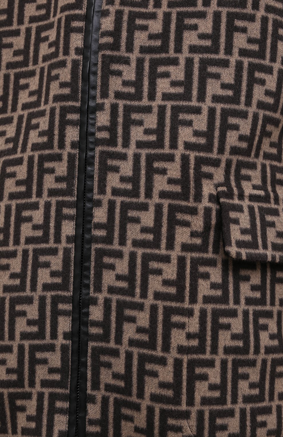 Шерстяная парка FENDI, арт. FF8581 A5HD, фото 5