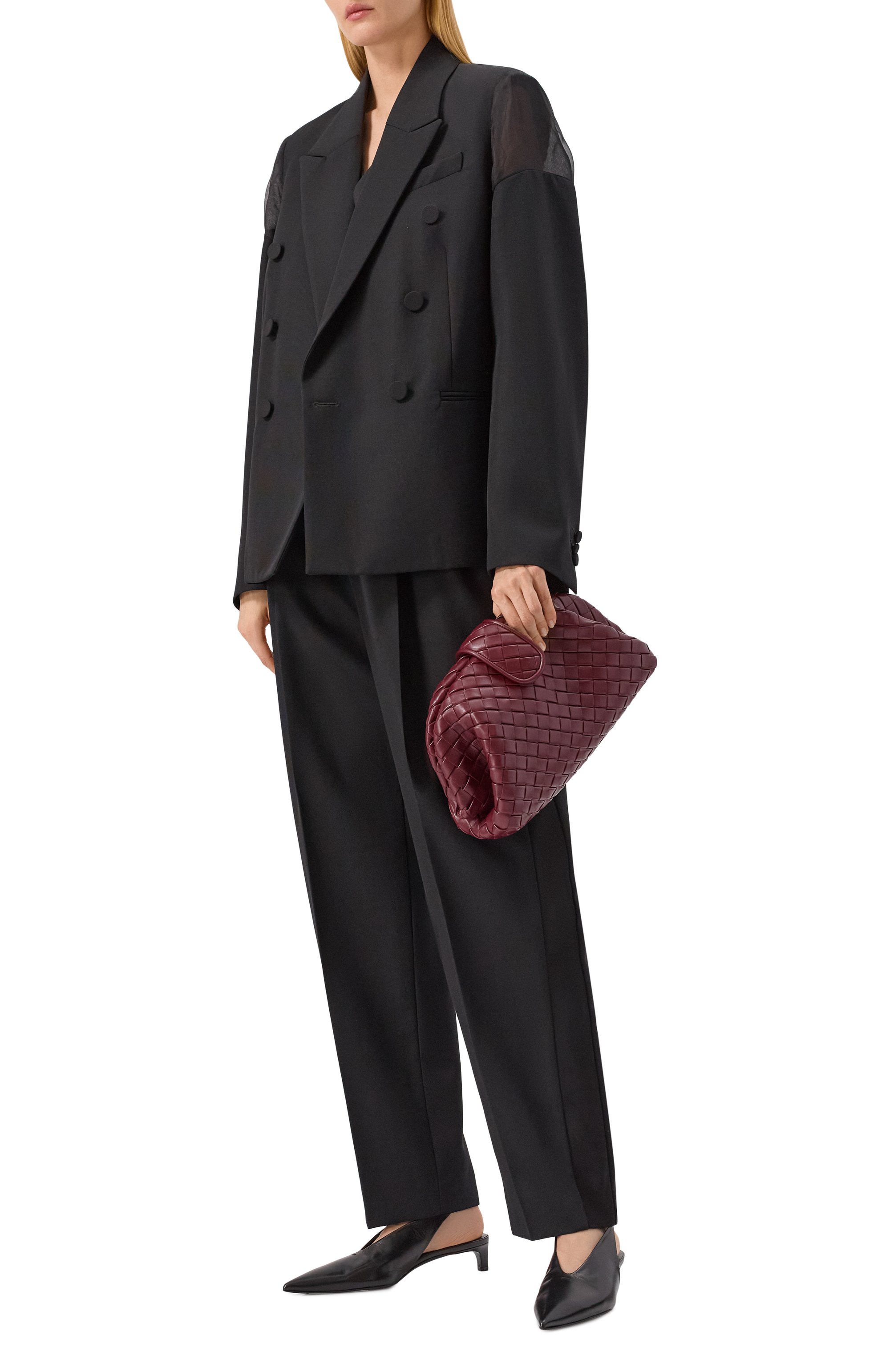 Сумка lauren 1980 BOTTEGA VENETA бордового цвета по цене 512000 руб., арт. 785807/V40Z1, фото 7 Сумка lauren 1980 BOTTEGA VENETA, арт. 785807/V40Z1, фото 7