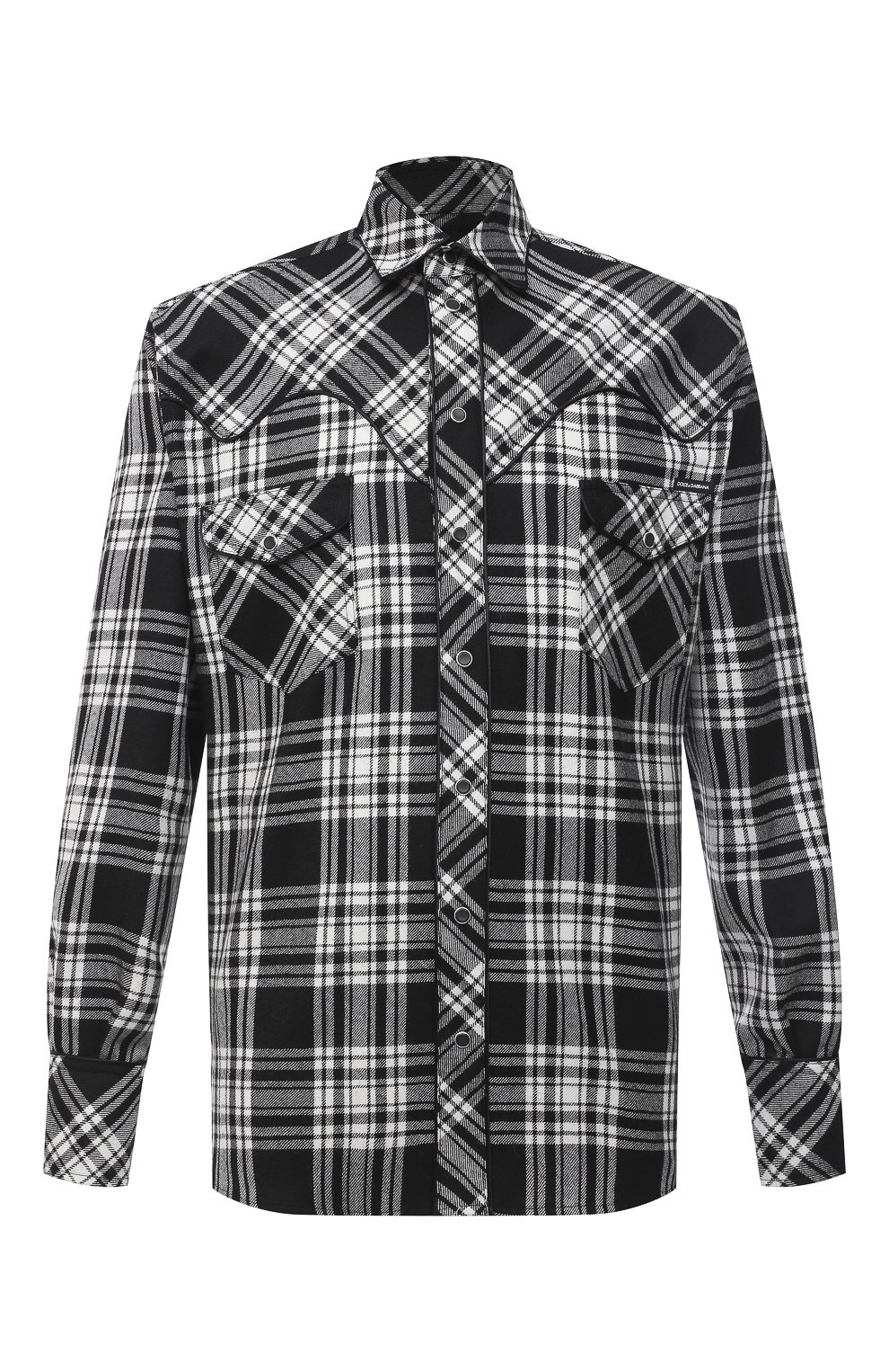 Шерстяная рубашка DOLCE & GABBANA, арт. G5HY2T/FQMG7, фото 1