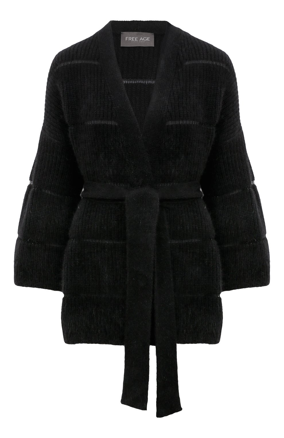 Шерстяной кардиган FREEAGE, арт. FWW20040643BK, фото 1