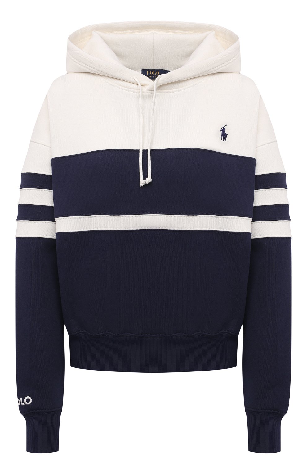 Хлопковое худи POLO RALPH LAUREN разноцветного цвета по цене 19950 руб., арт. 211843262, фото 1 Хлопковое худи POLO RALPH LAUREN, арт. 211843262, фото 1