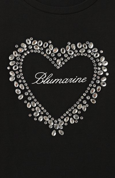 Хлопковый лонгслив BLUMARINE, арт. IF4142/J0088, фото 3