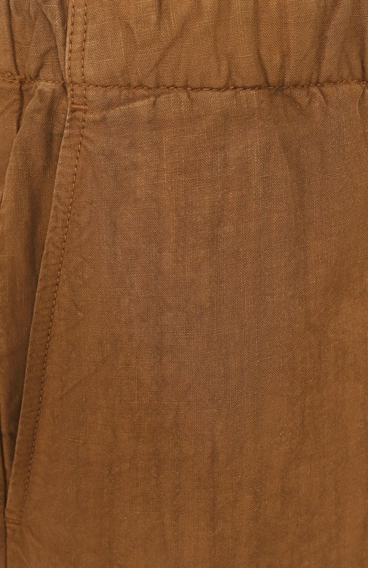 Льняные шорты Kiton UPKN024K0371102 Коричневый  UPKN024K0371102 Фото 6