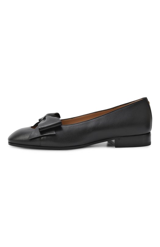 Кожаные балетки Bowow Valentino 6Y0S0K43/WIX Чёрный  6Y0S0K43/WIX Фото 4
