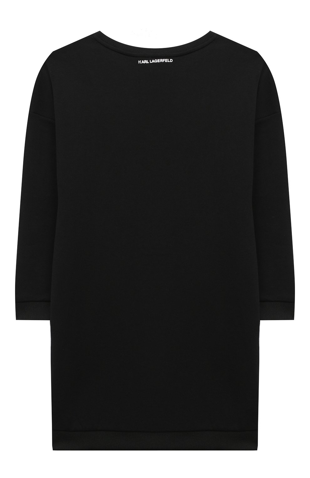 Хлопковое платье KARL LAGERFELD KIDS, арт. Z12156, фото 2