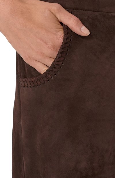 Замшевые брюки VENERA M., арт. P-25, фото 5