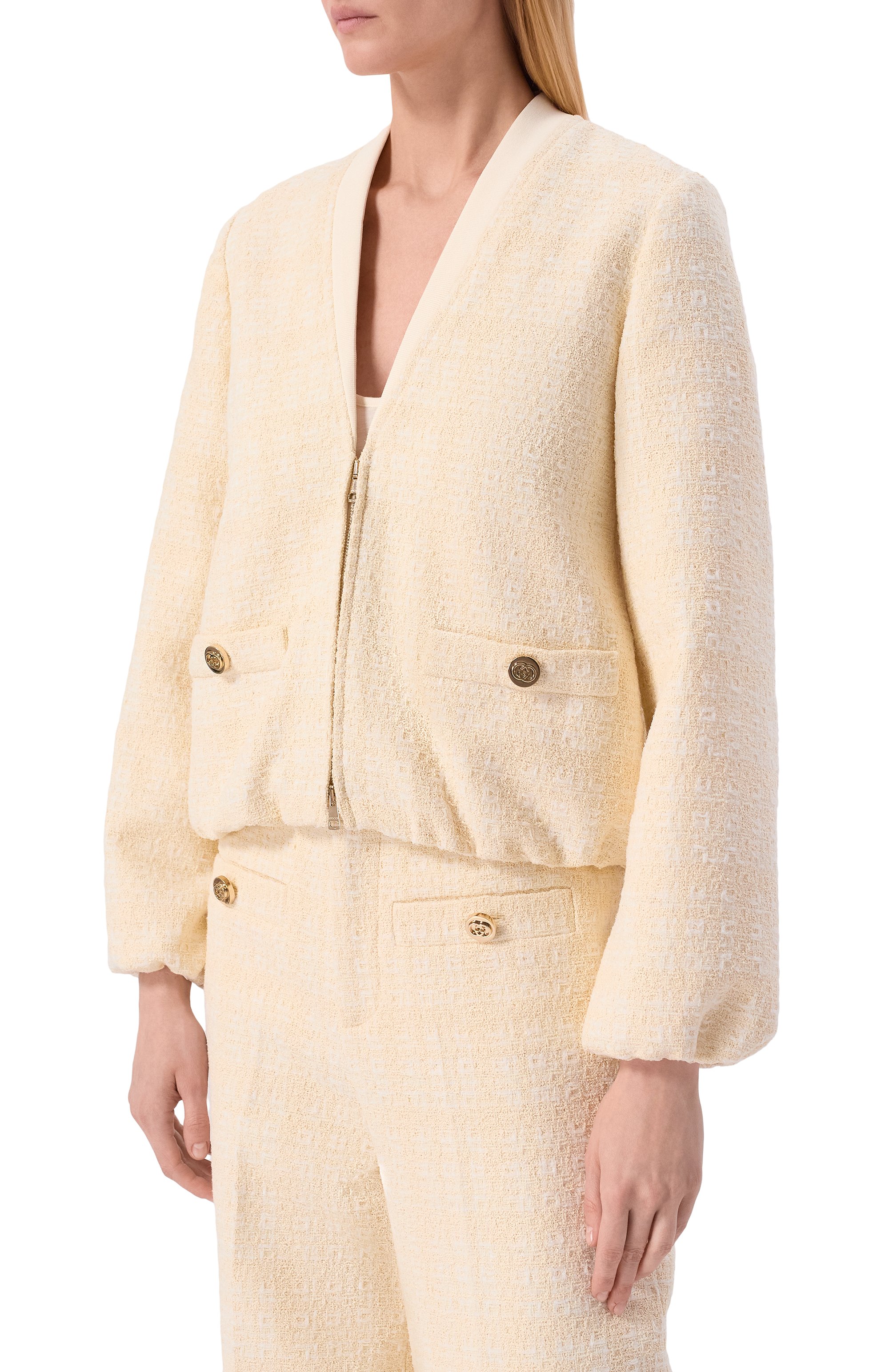 Твидовый жакет GUCCI, арт. 851888/ZAUB6, фото 3