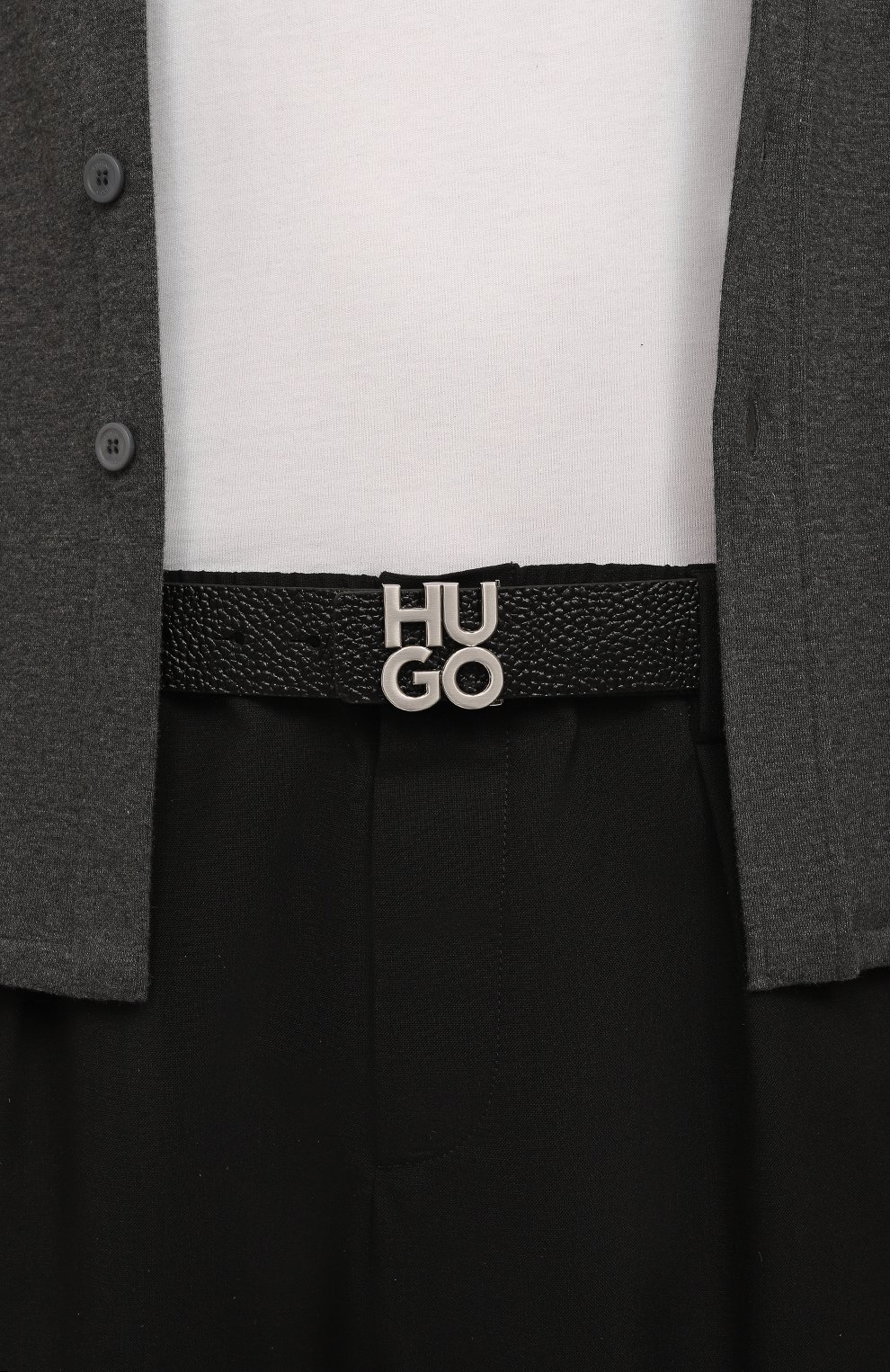 Кожаный ремень HUGO, арт. 50516525, фото 2