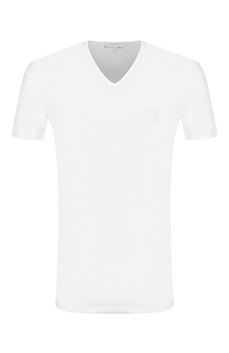 Хлопковая футболка ZEGNA, арт. N2M800010, фото 1