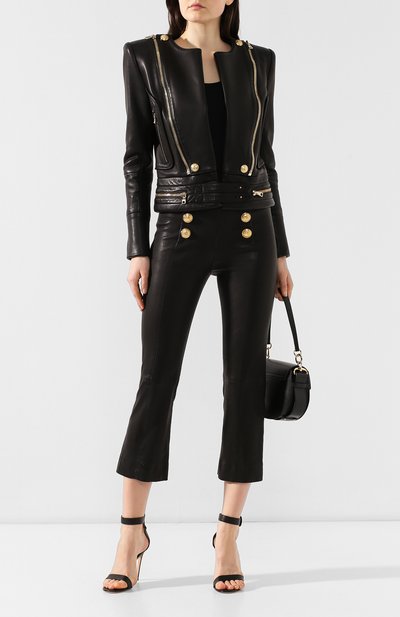 Кожаная куртка BALMAIN, арт. RF18891/L053, фото 2