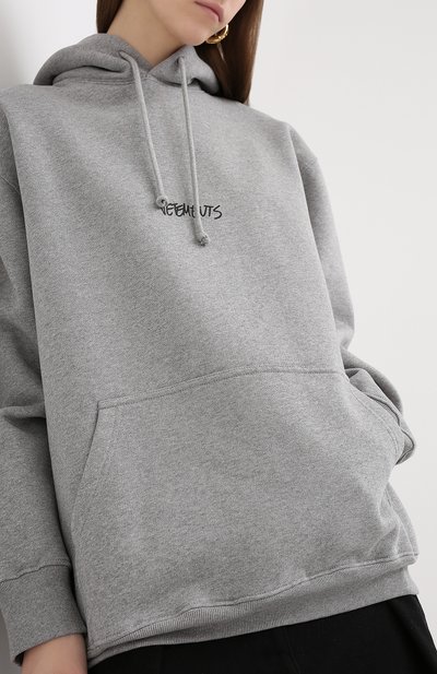 Хлопковое худи VETEMENTS, арт. UAH21TR630 1601/W, фото 3