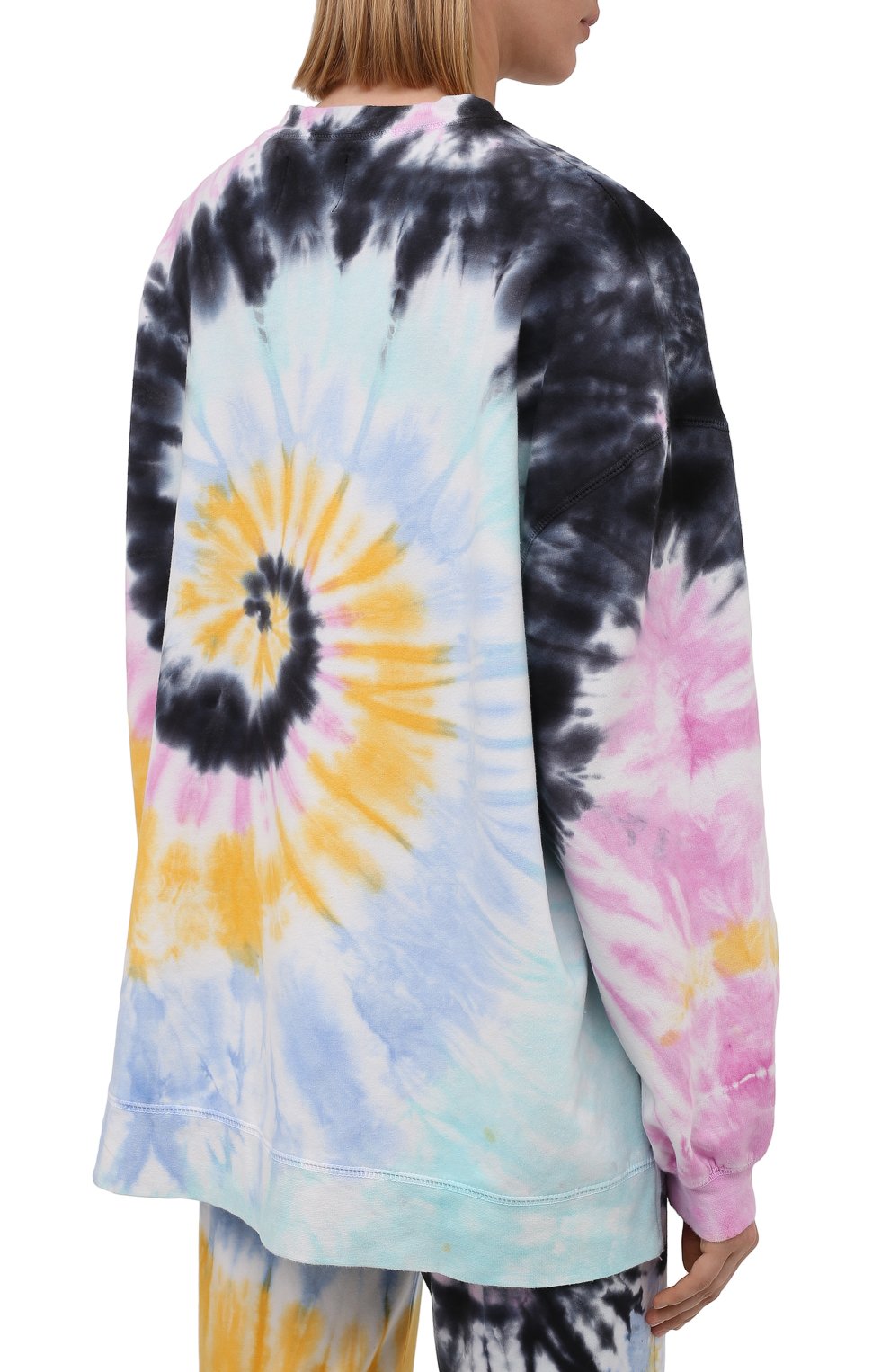 Хлопковый свитшот ELECTRIC AND ROSE разноцветного цвета по цене 18200 руб., арт. LFCV06-VIBE, фото 4 Хлопковый свитшот ELECTRIC AND ROSE, арт. LFCV06-VIBE, фото 4