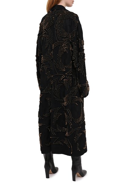 Пальто из вискозы DRIES VAN NOTEN, арт. 202-10290-1427, фото 4