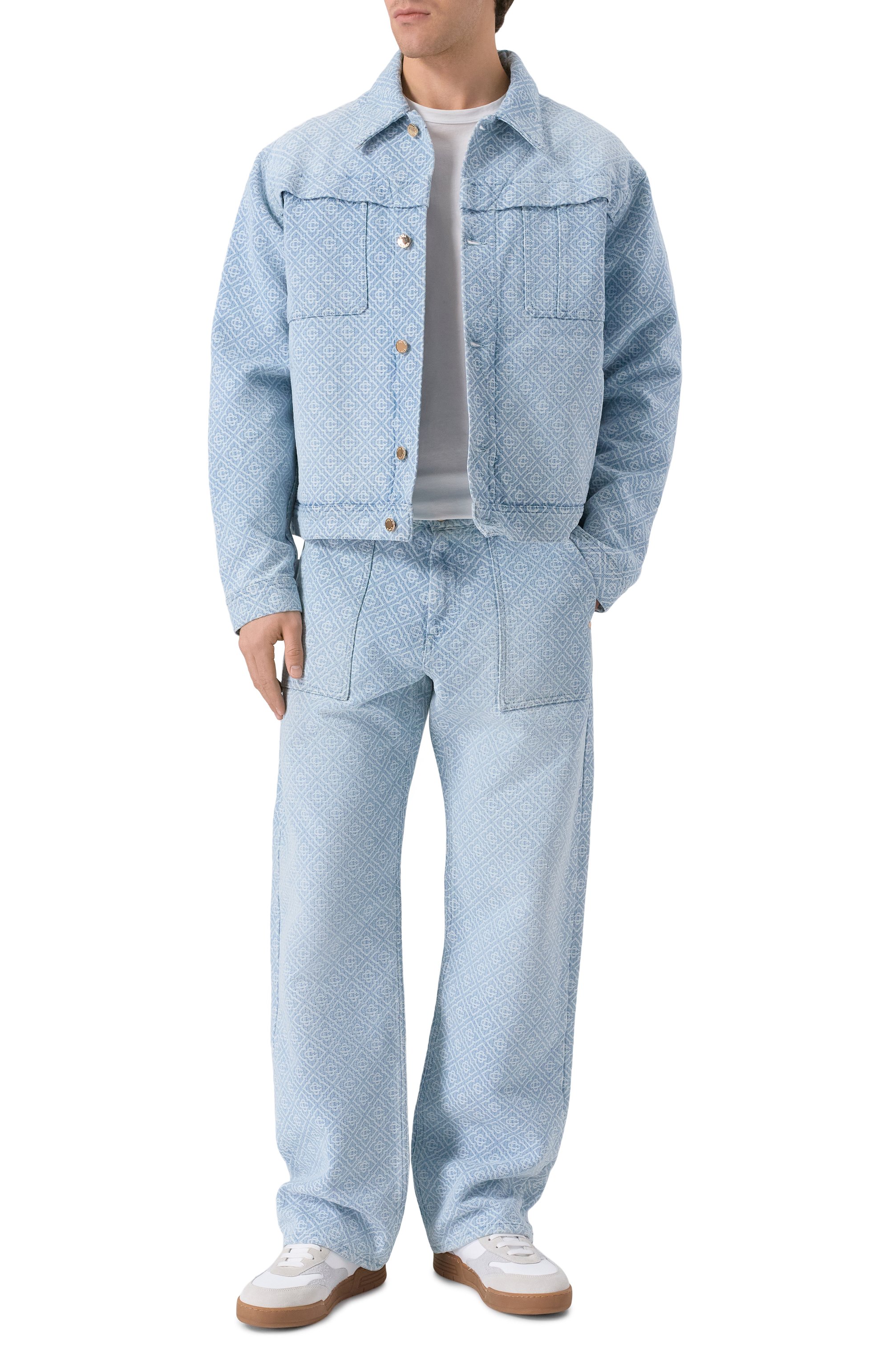 Джинсовая куртка CASABLANCA, арт. MPF25-JK-401-02, фото 2