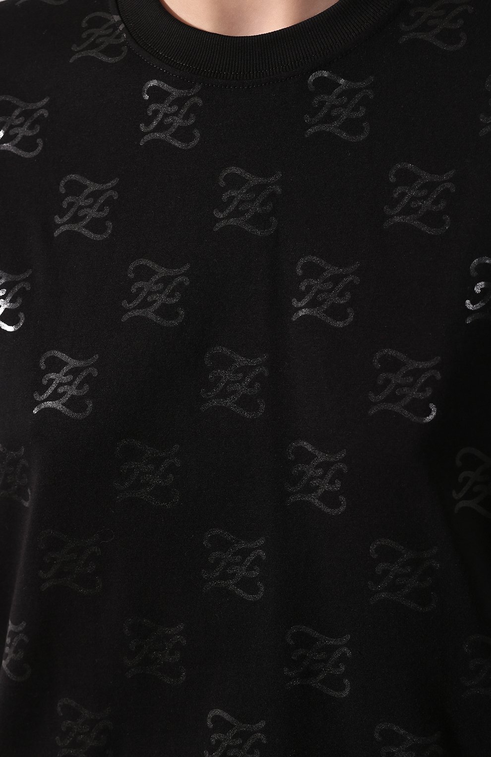Хлопковая футболка FENDI, арт. FS7254 A9FP, фото 5