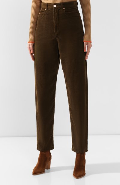 Вельветовые брюки ISABEL MARANT ETOILE, арт. PA1367-19A020E/C0RSYV, фото 3