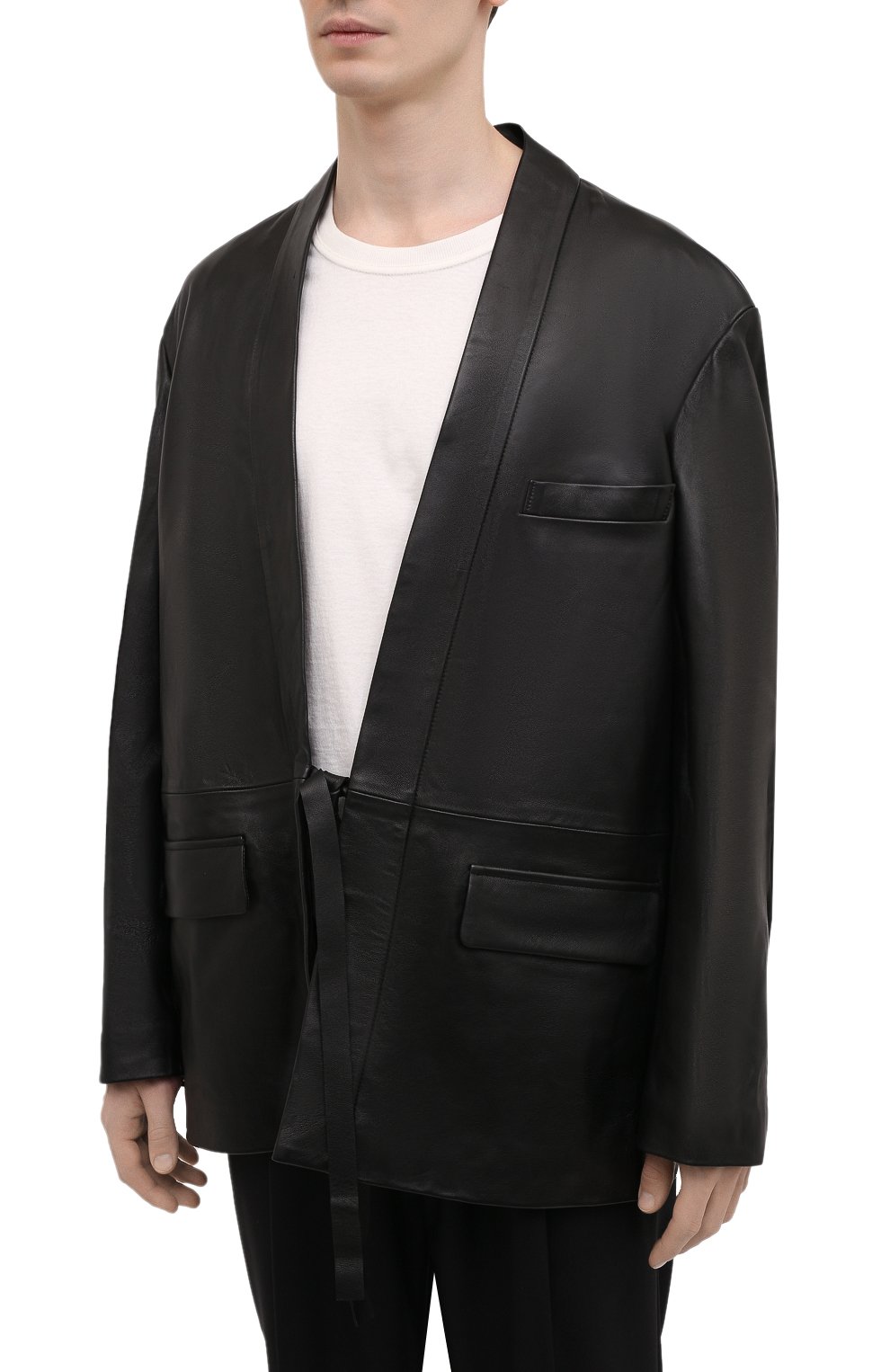 Кожаная куртка AMBUSH, арт. BMJE001S21LEA002, фото 3