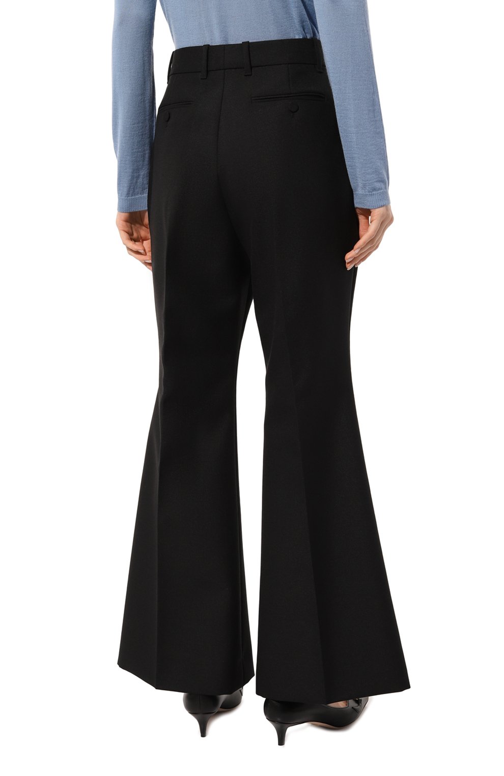 Шерстяные брюки GUCCI, арт. 621941 Z6724, фото 4