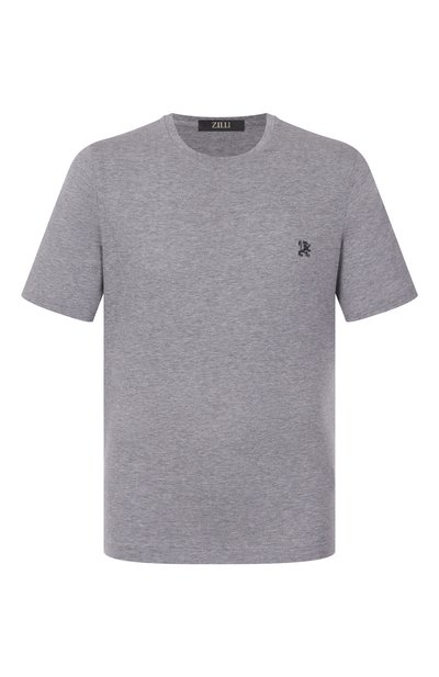 Мужская хлопковая футболка ZILLI, арт. TSR02AM0100VLE000