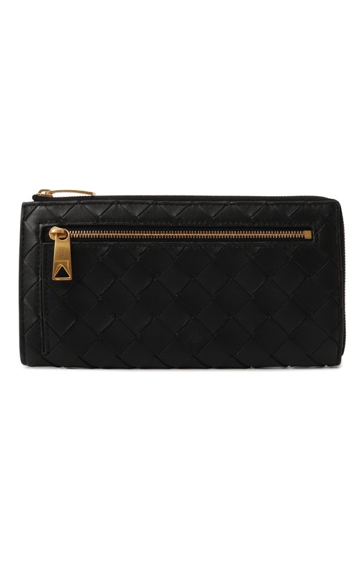 Кожаное портмоне Bottega Veneta 689526/V3UH2 Чёрный  689526/V3UH2 Фото 4
