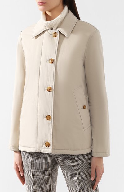 Хлопковая куртка BURBERRY, арт. 8007053, фото 3