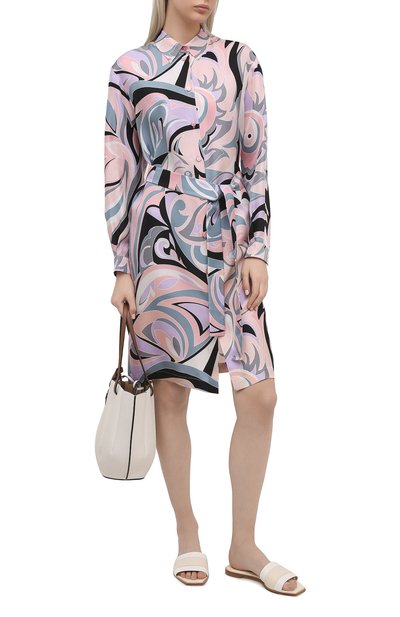 Шелковое платье EMILIO PUCCI, арт. 1ERG56/1E759, фото 2