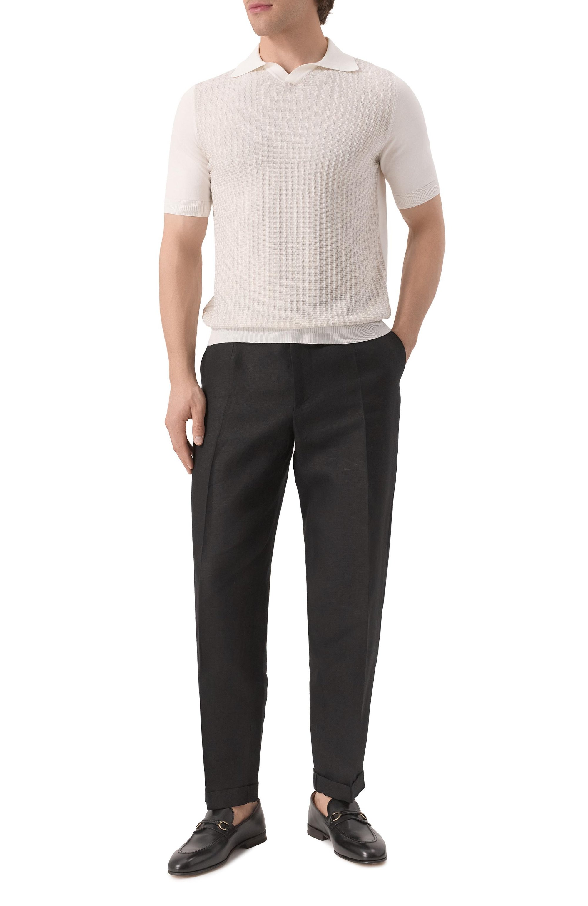 Поло из шелка и хлопка ZILLI, арт. KLP002M0145VZWE00/62, фото 2