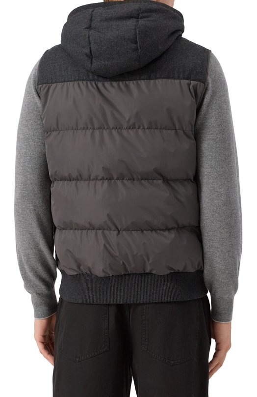 Утепленный жилет Corneliani 26C5V3-2620142 Серый  26C5V3-2620142 Фото 4