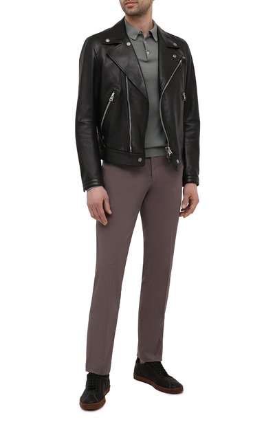 Кожаные кеды OFFICINE CREATIVE, арт. KARMA/001/GIAN0, фото 2