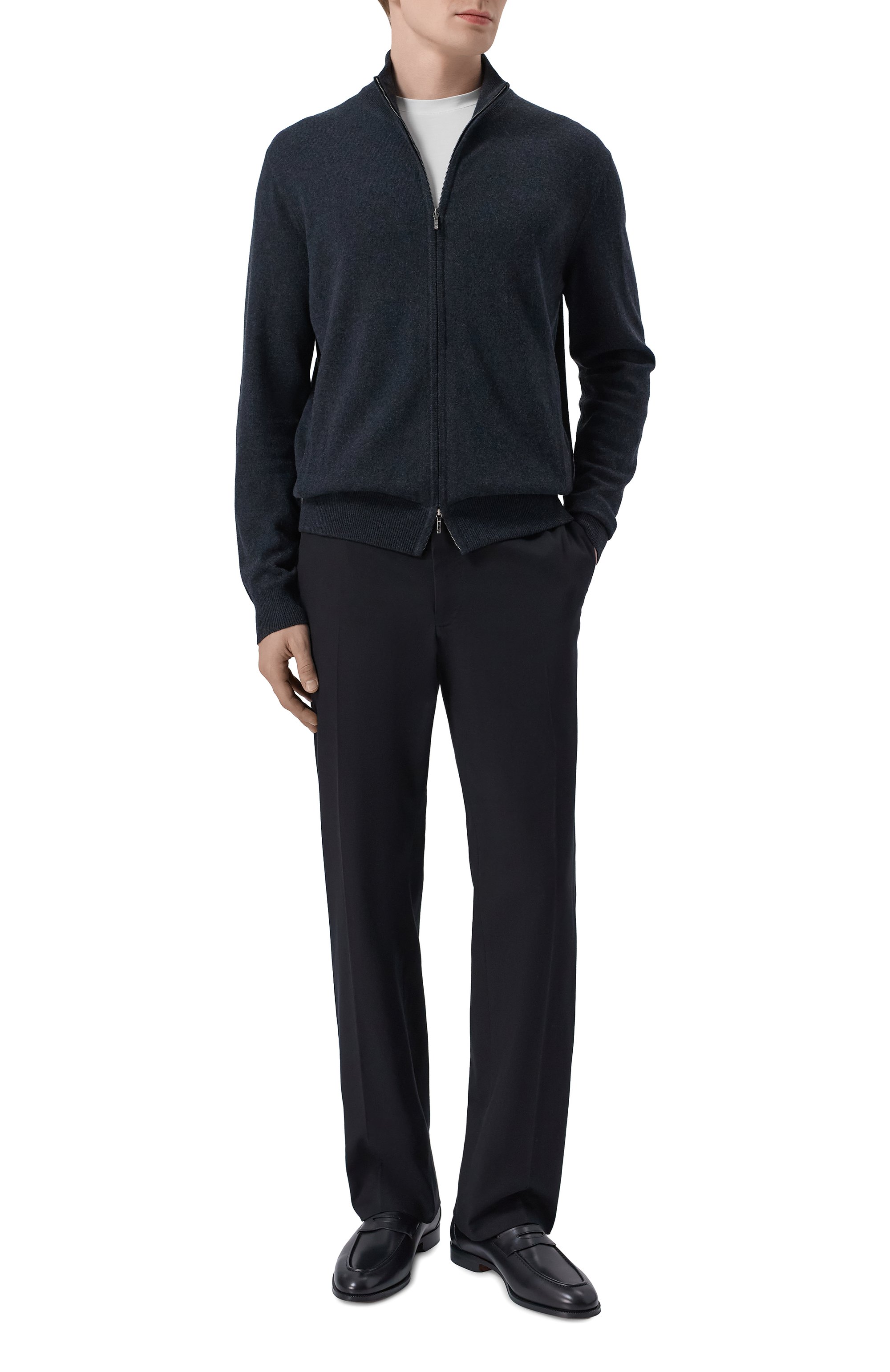 Кожаные пенни-лоферы sergio LORO PIANA, арт. FA06135, фото 2