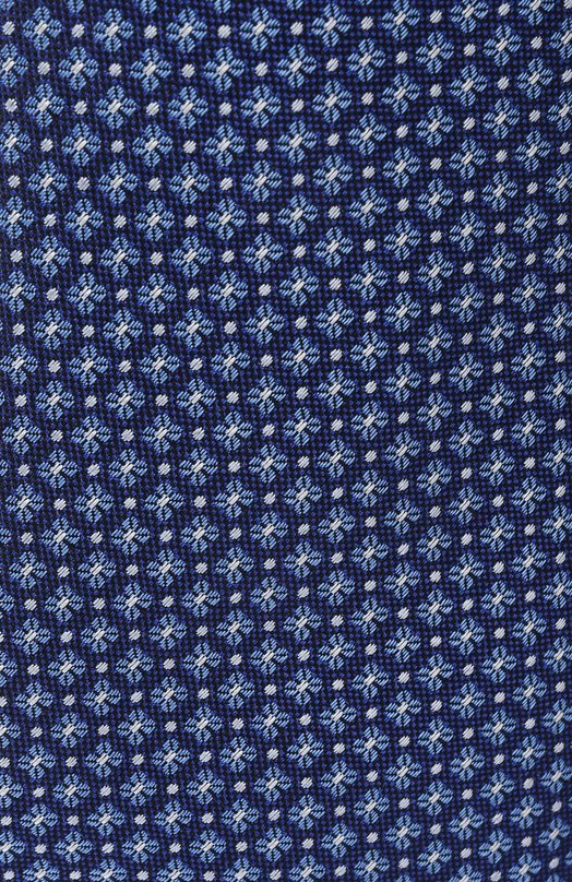 Шелковый галстук Canali 82/HJ04484 Синий  82/HJ04484 Фото 4