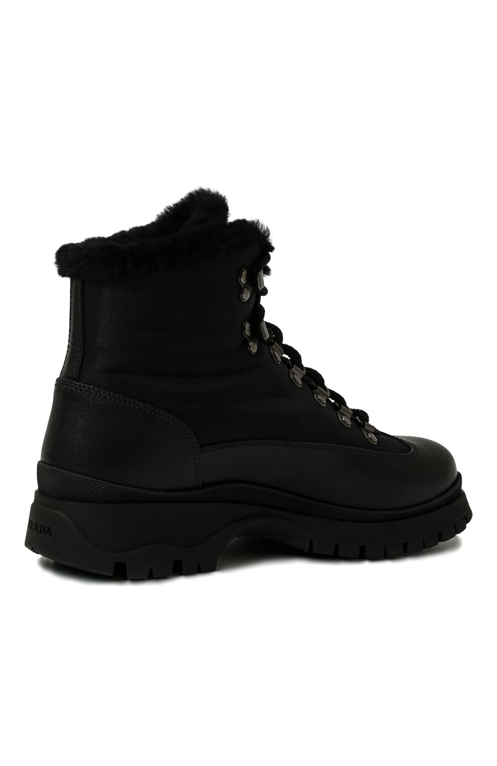 Комбинированные ботинки PRADA, арт. 1T495M-3LFY-F0002-ZF30, фото 5