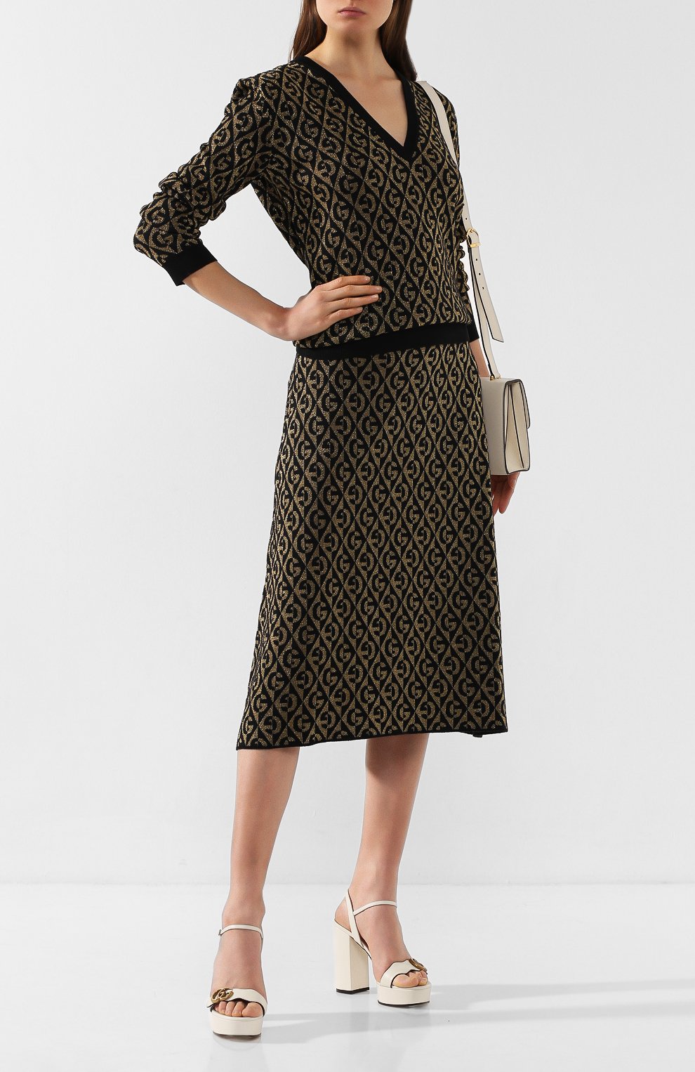 Шерстяной пуловер GUCCI, арт. 595661/XKA00, фото 2