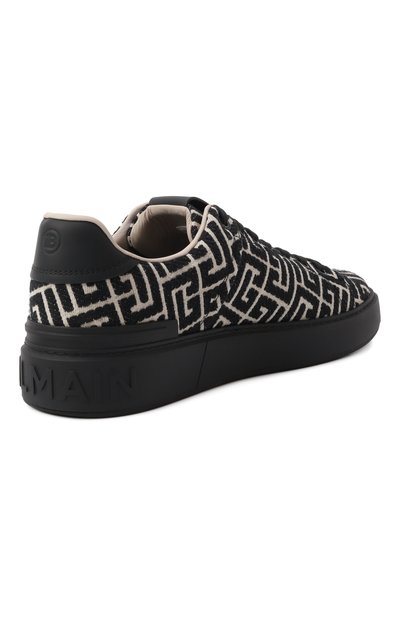 Текстильные кеды b-court BALMAIN, арт. DM1VI288/TJCM, фото 5