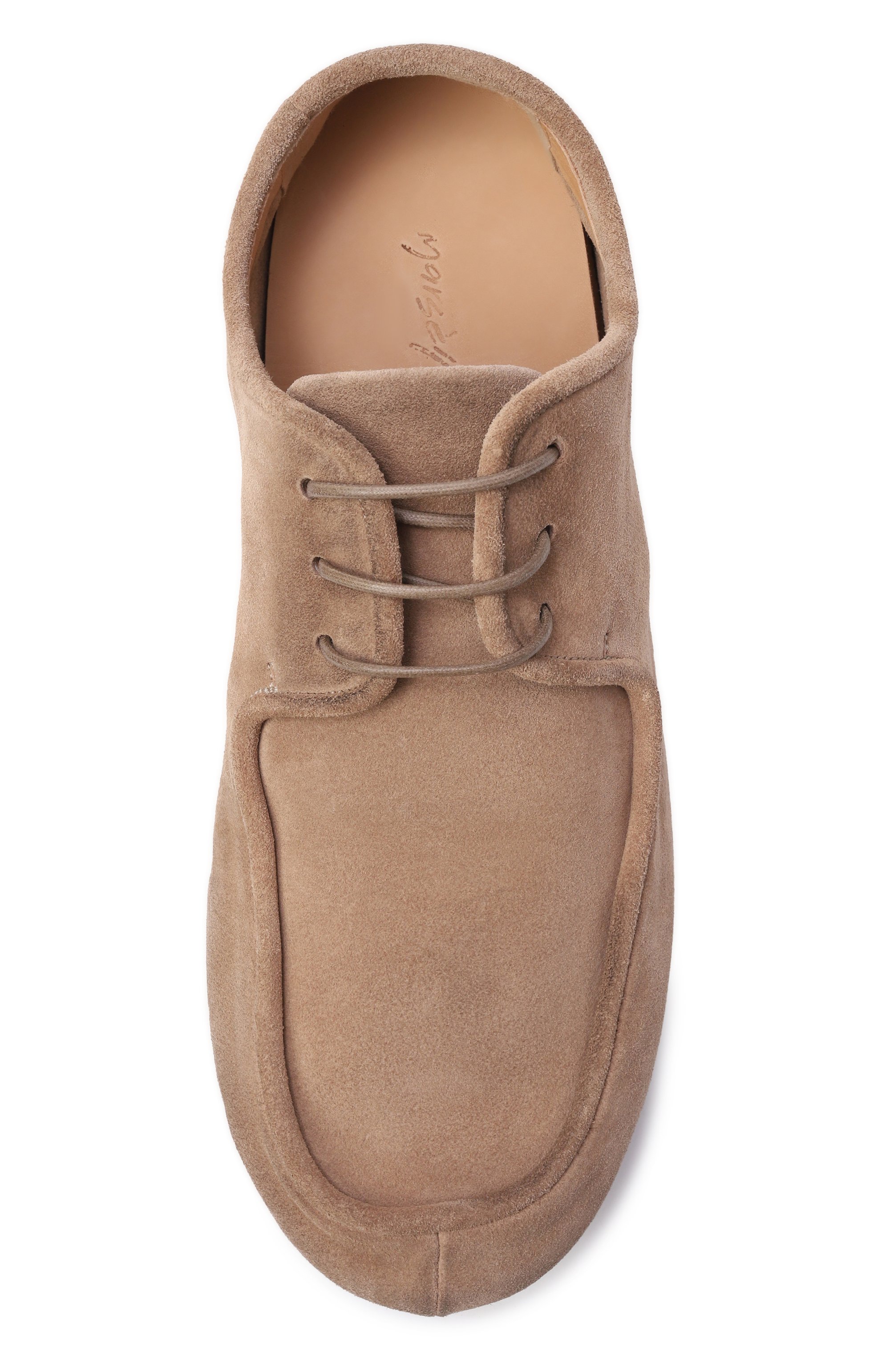 Замшевые дерби MARSELL бежевого цвета по цене 92650 руб., арт. MM4396/P024, фото 6 Замшевые дерби MARSELL, арт. MM4396/P024, фото 6