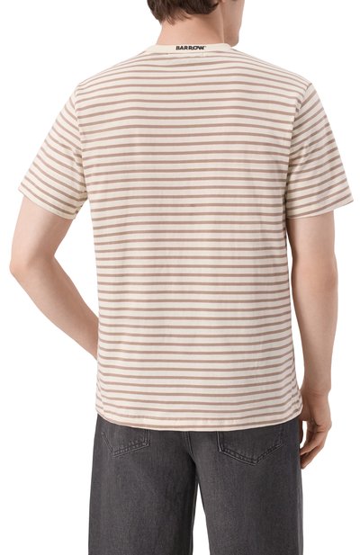 Хлопковая футболка BARROW, арт. S5BWMATH090, фото 4