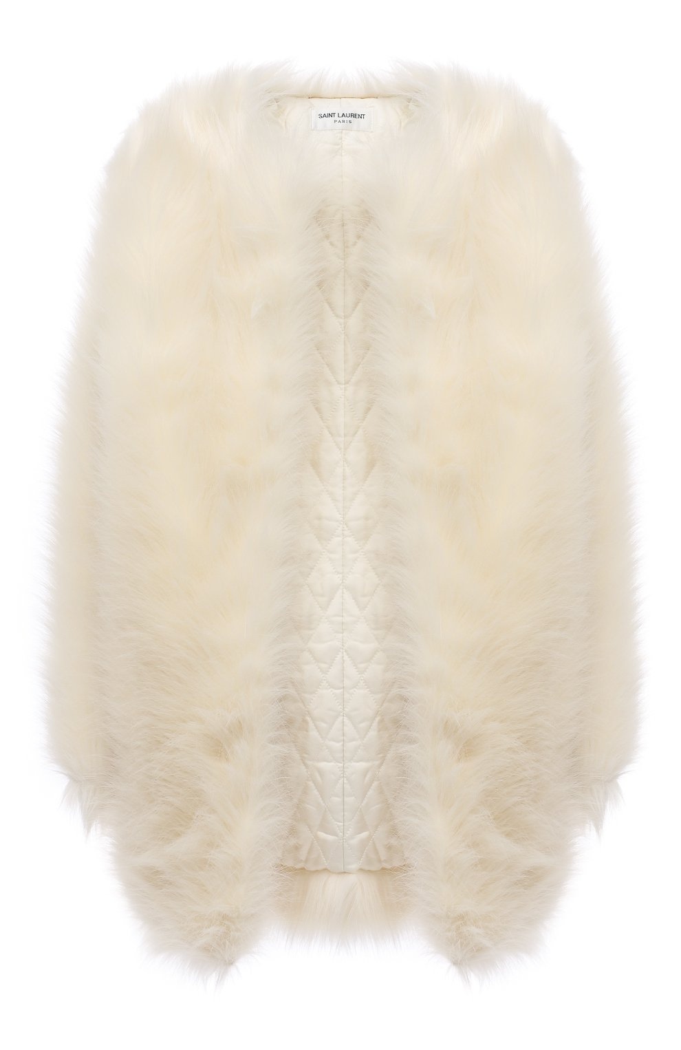 Пальто из экомеха SAINT LAURENT, арт. 673148/Y7D45, фото 1