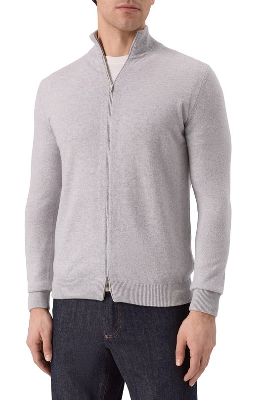 Кашемировый кардиган MVST BM12-108PLG0 Серый  BM12-108PLG0 Фото 3